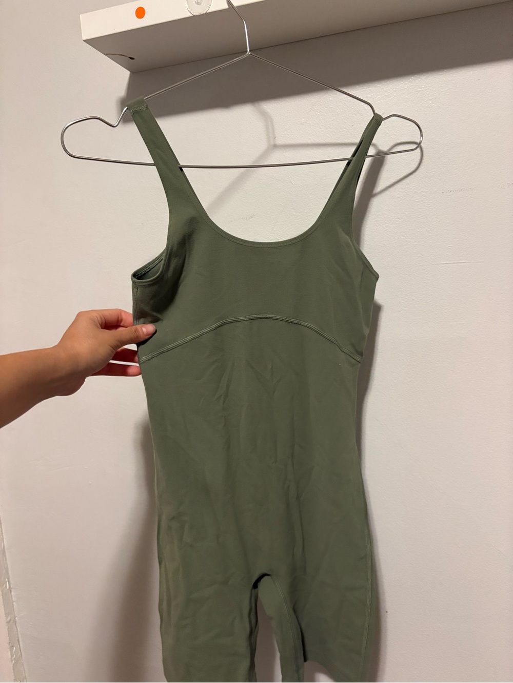 TNA Olive Green Women's Bodysuit Jumpsuit